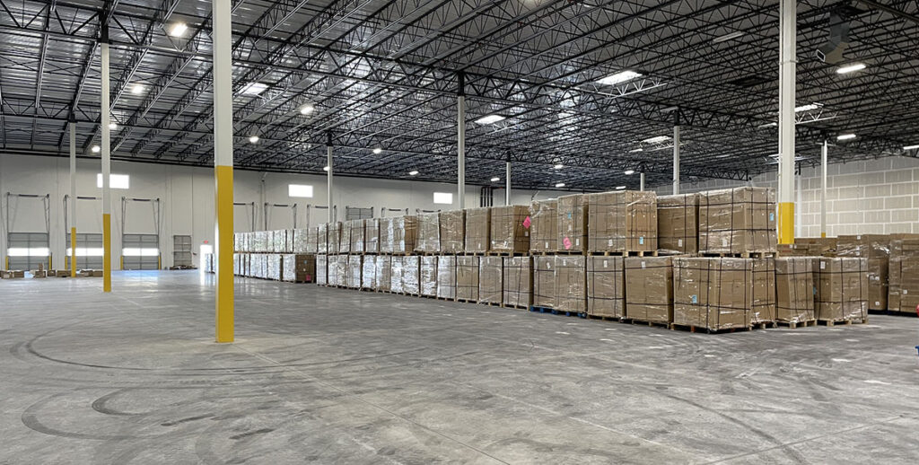 AMAX Services Dallas Warehouse