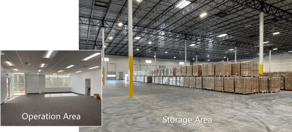 amax warehouse storage and operation
